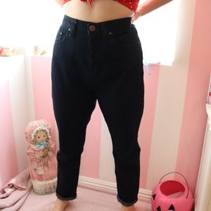 Dickey’s Girls Highrise Relaxed Fit Jeans Indigo 9